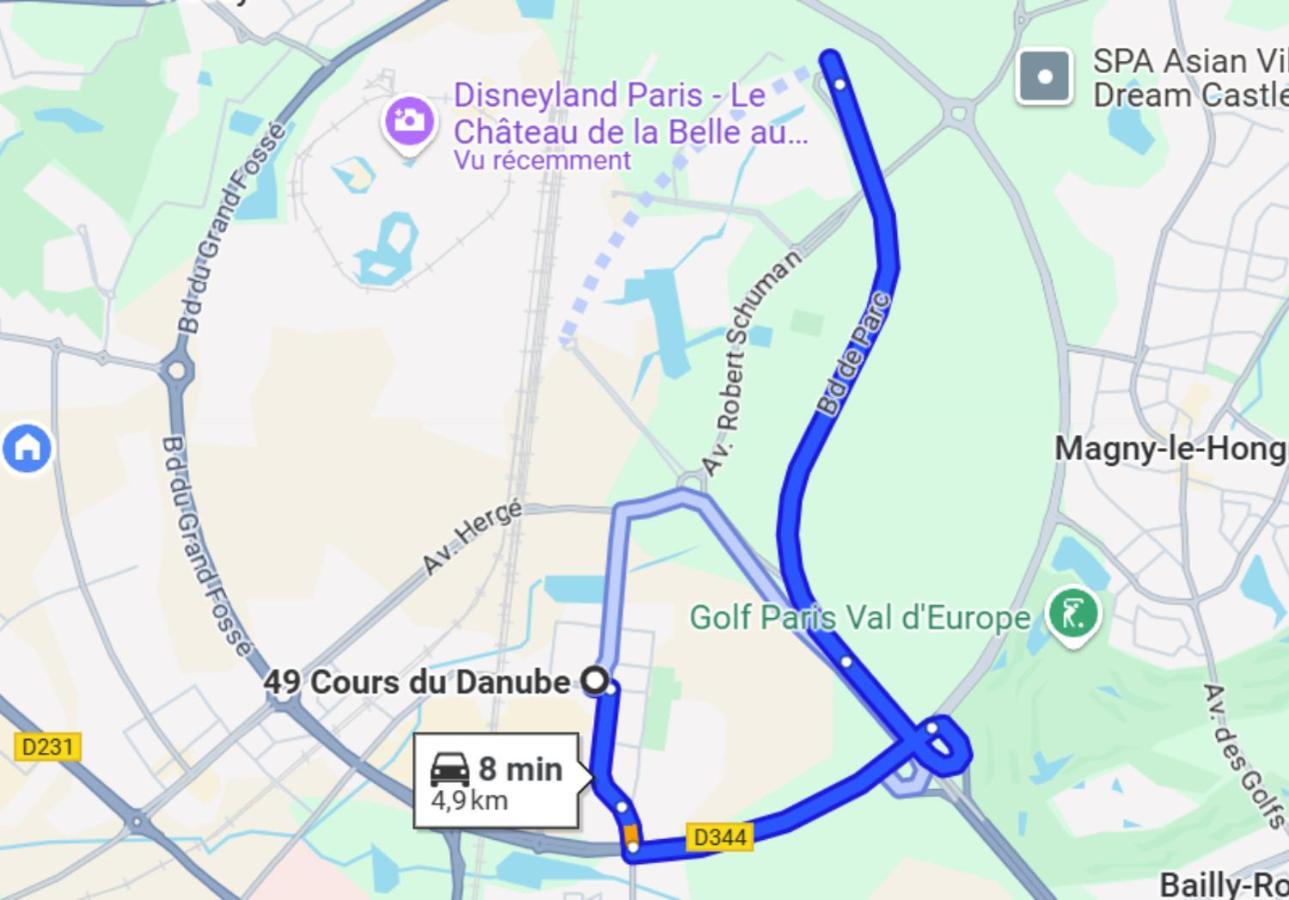 Le Sublime Disneyland Paris Val D'Europe Parking Gratuit Wifi 5Min Serris Exterior foto